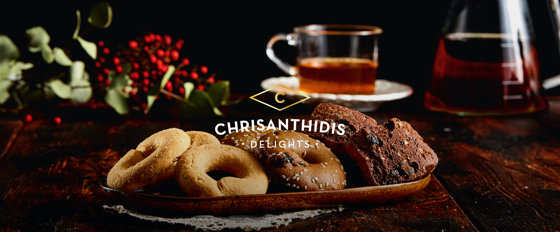 Chrisanthidis Cookies branding packaging