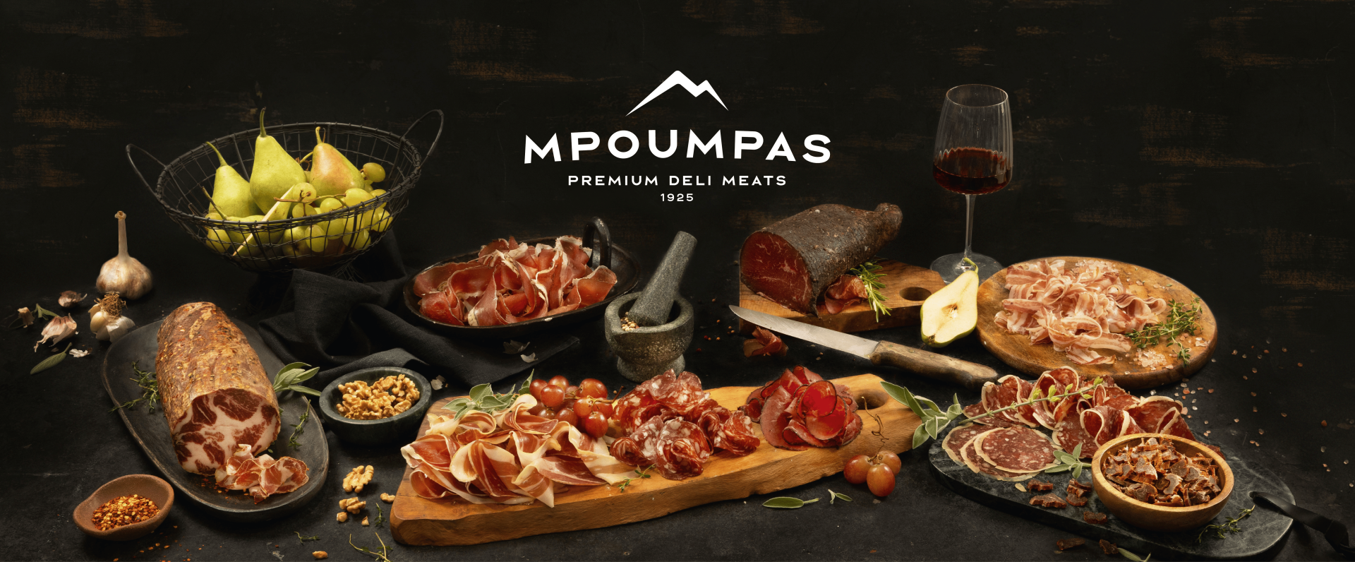 Mpoumpas Deli meat website